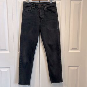 Levi’s Black Button Fly High Rise Jeans Size 28‎